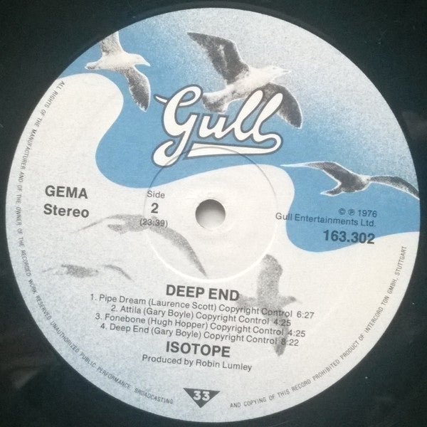 Isotope (2) : Deep End (LP, Album)