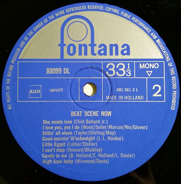Various : Beat Scene Now (LP, Comp, Mono)