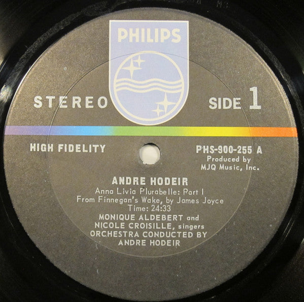 André Hodeir : Anna Livia Plurabelle (LP)