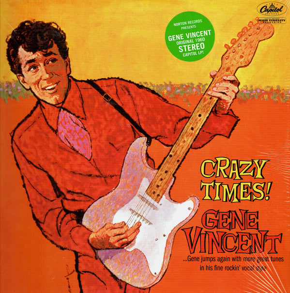 Gene Vincent : Crazy Times (LP, Album, RE)