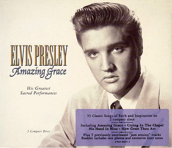 Elvis Presley : Amazing Grace - His Greatest Sacred Performances (2xCD, Comp, RM)