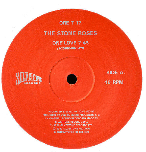 The Stone Roses : One Love (12", Single, Ltd, SNA)