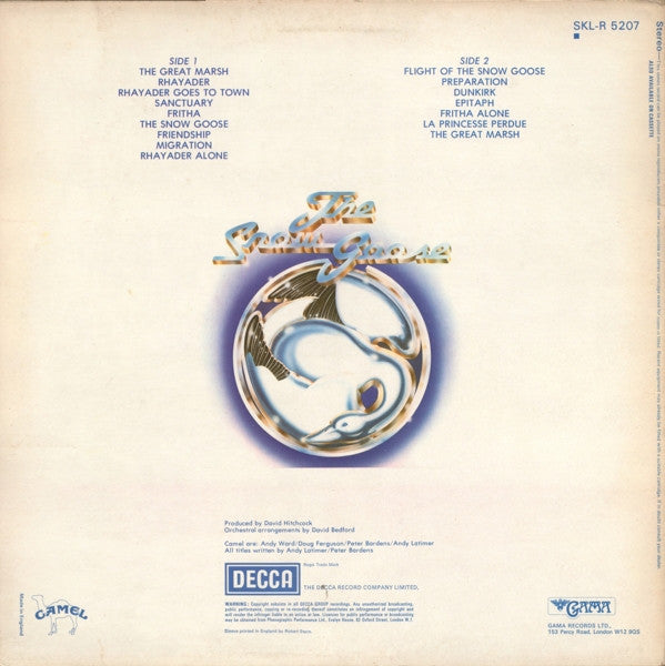Camel : The Snow Goose (LP, Album, RE)