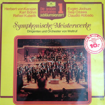 Various : Die Großen Interpreten 1 – Jubiläumskonzert – Symphonische Meisterwerke (LP, Comp)