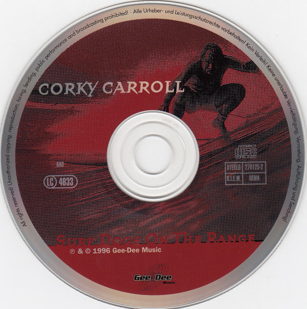 Corky Carroll Featuring Chris Darrow : Surf Dogs On The Range (CD, Album)