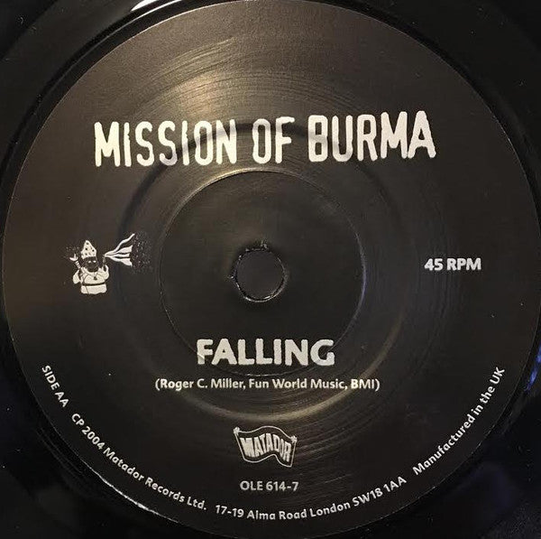 Mission Of Burma : Dirt / Falling (7")