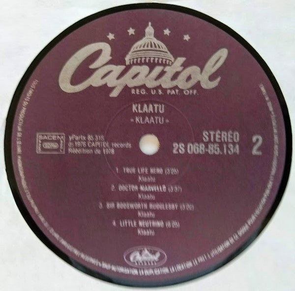 Klaatu : Klaatu (LP, Album, RE)