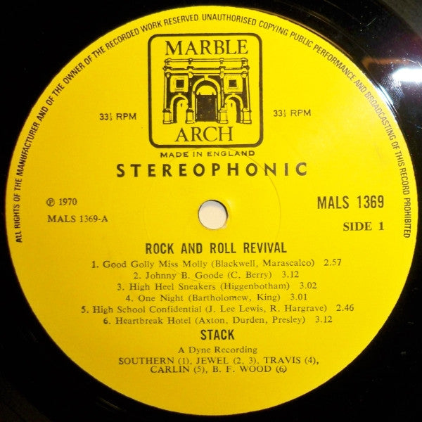 Stack (3) : Rock N' Roll Revival (LP)