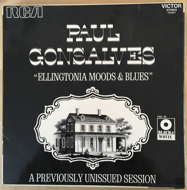 Paul Gonsalves : Ellingtonia Moods & Blues (LP)