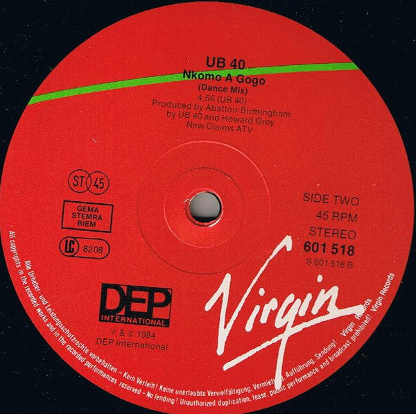 UB40 : If It Happens Again (12")