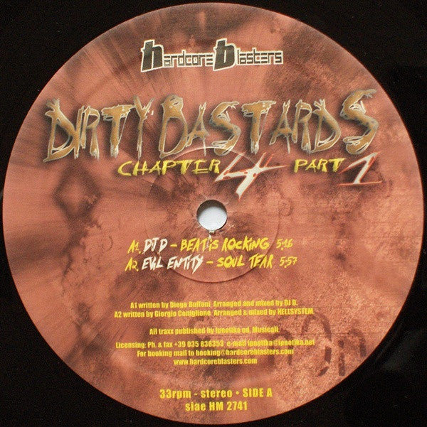 Various : Dirty Bastards Chapter 4 Part 1 (12")