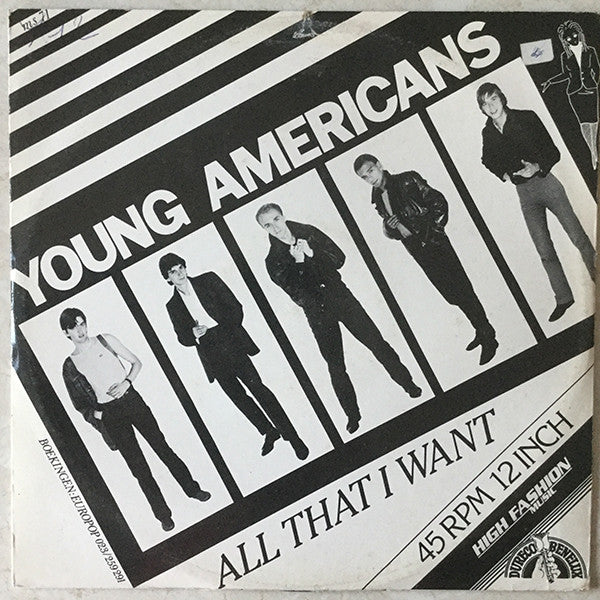 Young Americans : All That I Want (12")