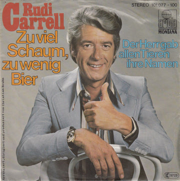 Rudi Carrell : Zu Viel Schaum, Zu Wenig Bier (7", Single)