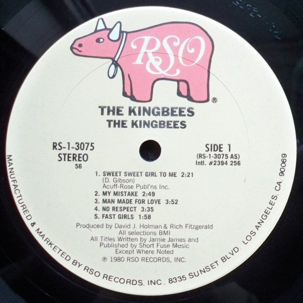 The Kingbees : The Kingbees (LP, Album, 56 )