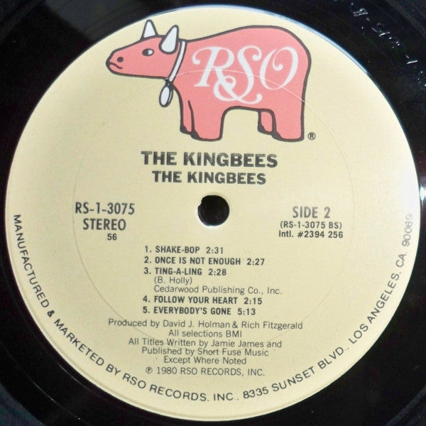 The Kingbees : The Kingbees (LP, Album, 56 )