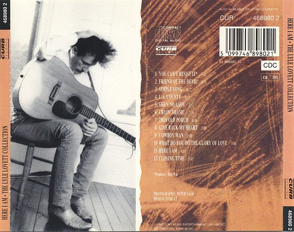 Lyle Lovett : "Here I Am" (The Lyle Lovett Collection) (CD, Comp)