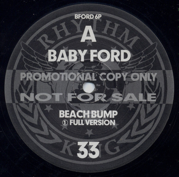 Baby Ford : Beach Bump (12", Promo)