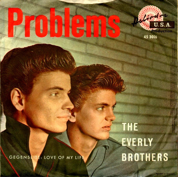 Everly Brothers : Problems (7", Single)