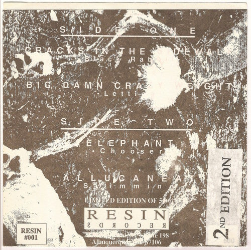 Various : Burnt... Yeah!!! Vol. 1 (7", Comp, RP, Gol)