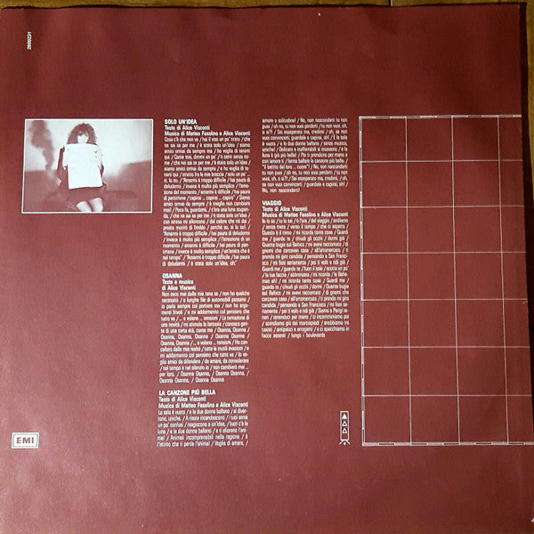 Alice (4) : Falsi Allarmi (LP, Album)