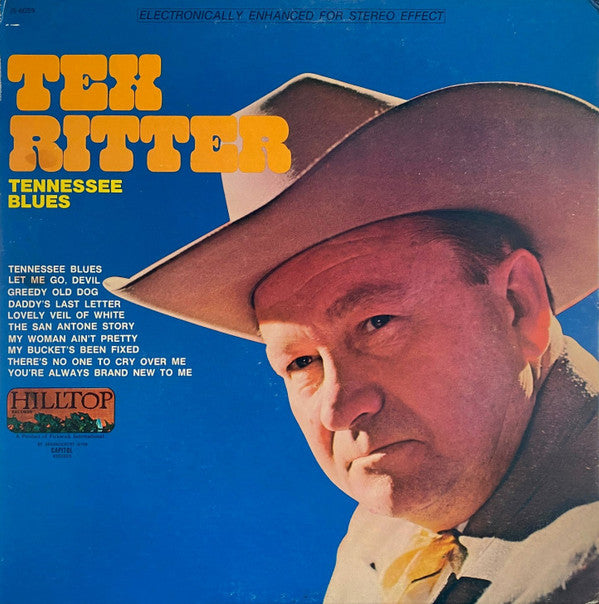 Tex Ritter : Tennessee Blues (LP, Comp)