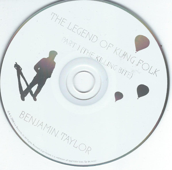 Ben Taylor (2) : The Legend Of Kung Folk Part 1 (The Killing Bite) (CD, Album, Dig)