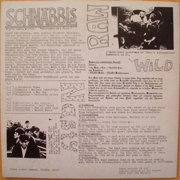 Metabolismus : Best Of Schnäbbls (7", EP, Ltd, Smplr)