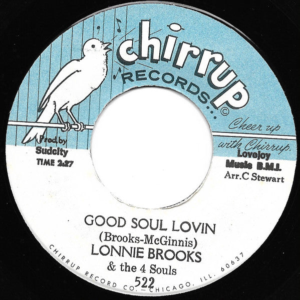 Lonnie Brooks & The 4 Souls : Good Soul Lovin / Soul Meeting (7", Single)