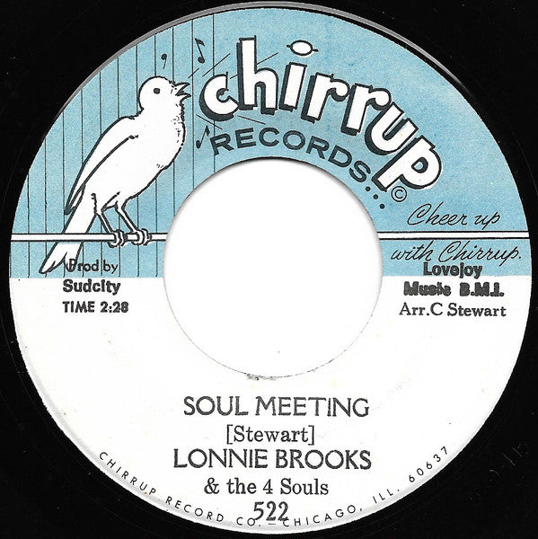 Lonnie Brooks & The 4 Souls : Good Soul Lovin / Soul Meeting (7", Single)