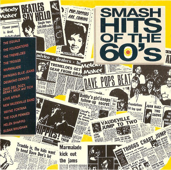 Various : Smash Hits Of The 60's (CD, Comp)