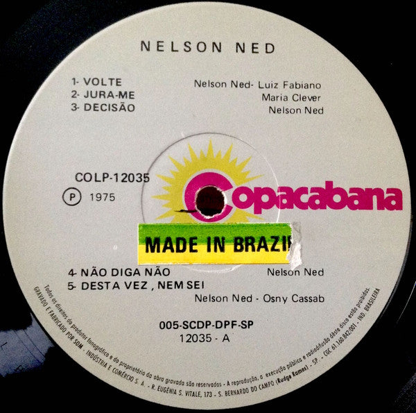 Nelson Ned : Nelson Ned (LP, Album)