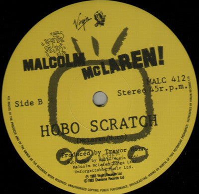 Malcolm McLaren : Duck For The Oyster (12")