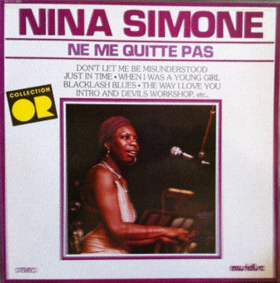 Nina Simone : Ne Me Quitte Pas (LP, Album, RE)