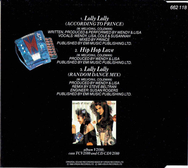 Wendy & Lisa : Lolly Lolly (CD, Maxi)