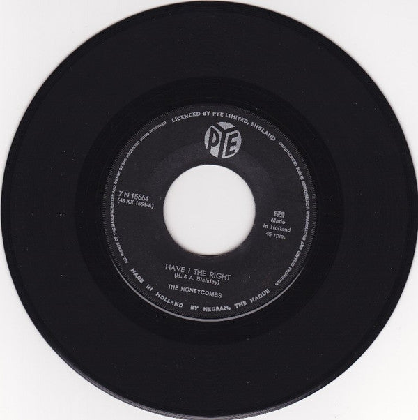 The Honeycombs : Have I The Right (7", Single)