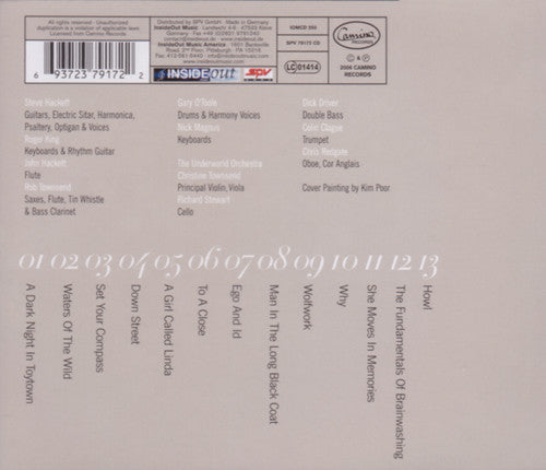 Steve Hackett : Wild Orchids (CD, Album)