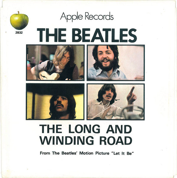 The Beatles : The Long And Winding Road (7", Single, Jac)