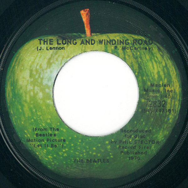 The Beatles : The Long And Winding Road (7", Single, Jac)