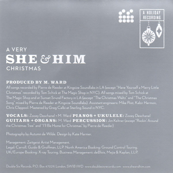 She & Him : A Very She & Him Christmas (CD, Album)