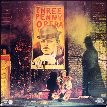 Kurt Weill and Bertolt Brecht : Three Penny Opera - Original Cast Recording (LP, Album, Quad, Gat)