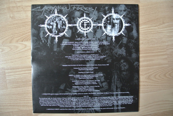 Carpathian Forest : Morbid Fascination Of Death (LP, Album, RE)
