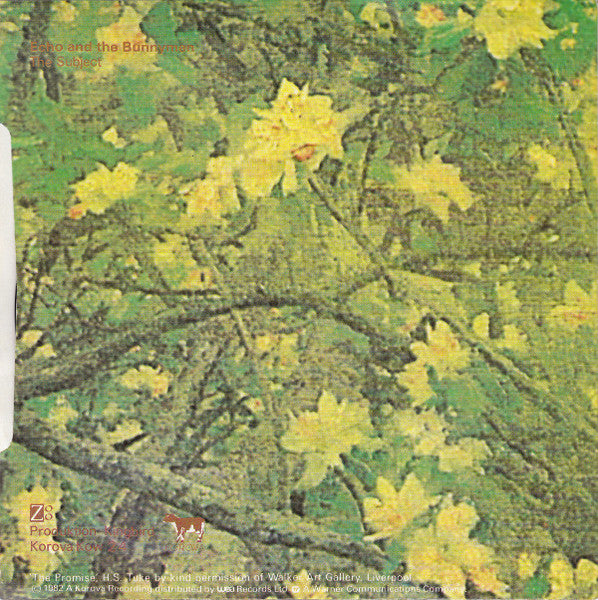 Echo And The Bunnymen* : The Back Of Love (7", Single)