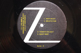 Howard McGhee Sextet : Live At Emerson`s (LP, Album)