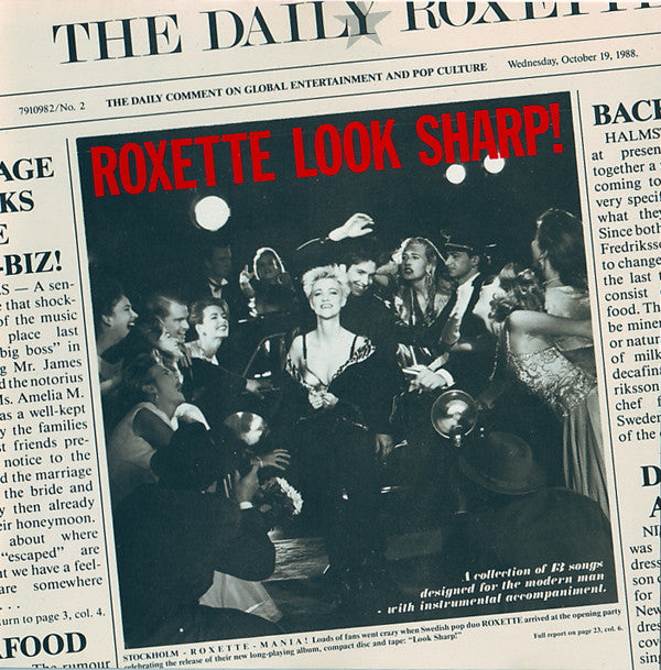 Roxette : Look Sharp! (CD, Album)