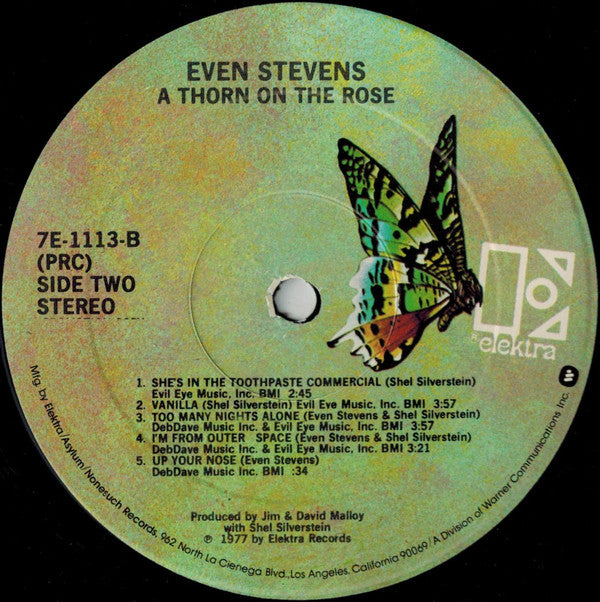 Even Stevens : Thorn On The Rose (LP, Album)