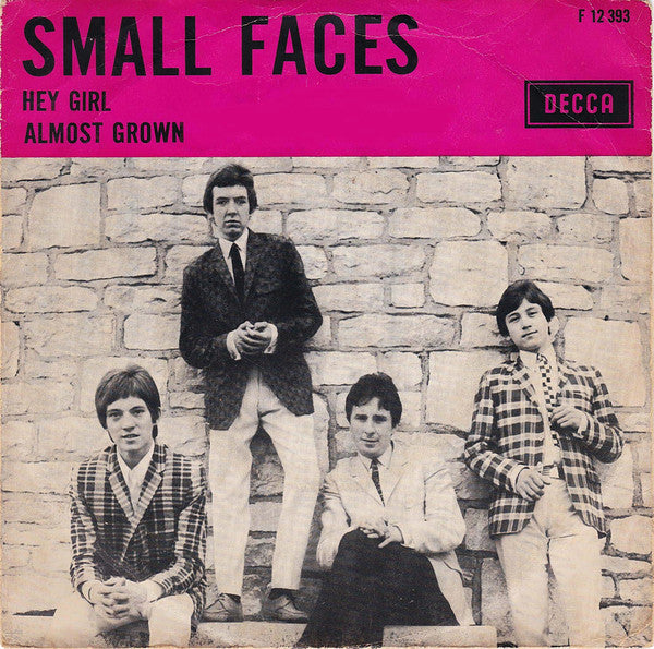 Small Faces : Hey Girl / Almost Grown (7", Single)
