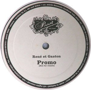 René Et Gaston : Soirée Dansante (12", Promo)