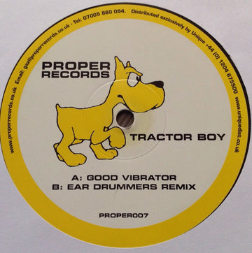 Tractor Boy : Good Vibrator (12")