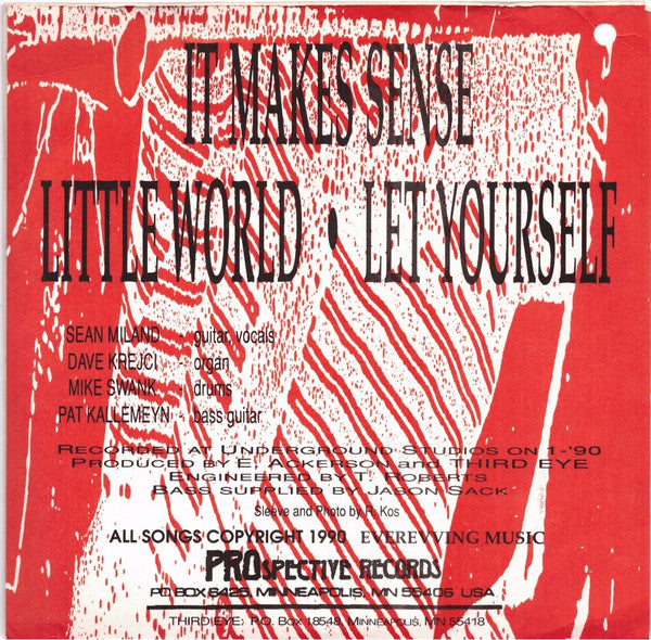 Third Eye (10) : It Makes Sense  (7", Single)