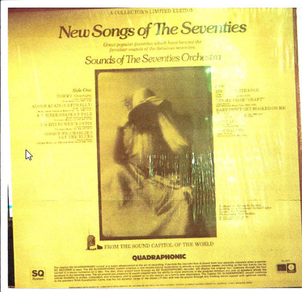 Sounds Of The 70's Orchestra : New Songs Of The Seventies (LP, Album, Quad, Ltd)